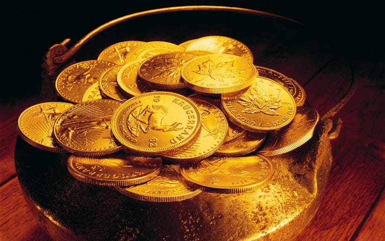 money and gold